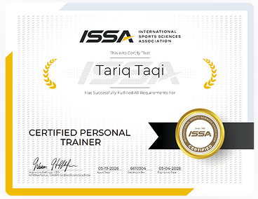 Certified Personal Trainer